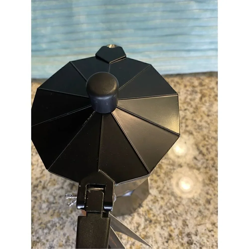 ✅Aroma Black stove top expresso maker new with tags